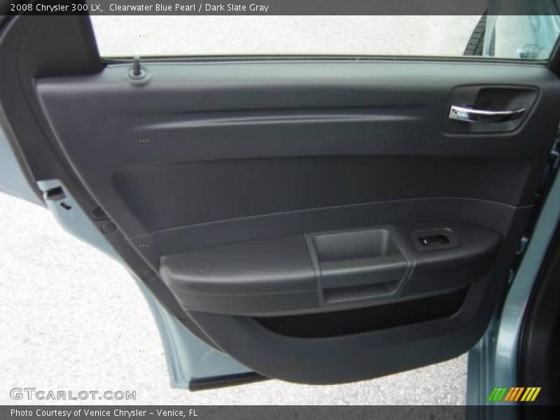 Clearwater Blue Pearl / Dark Slate Gray 2008 Chrysler 300 LX