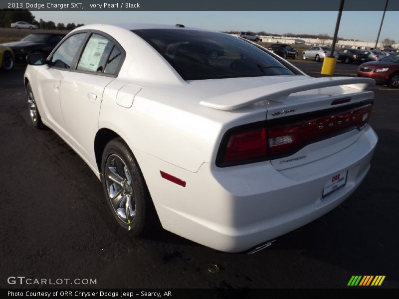 Ivory Pearl / Black 2013 Dodge Charger SXT