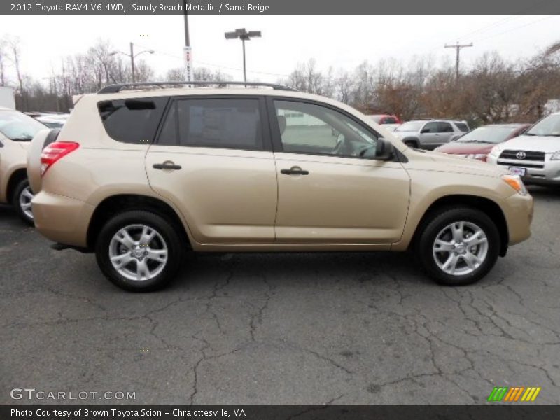 Sandy Beach Metallic / Sand Beige 2012 Toyota RAV4 V6 4WD