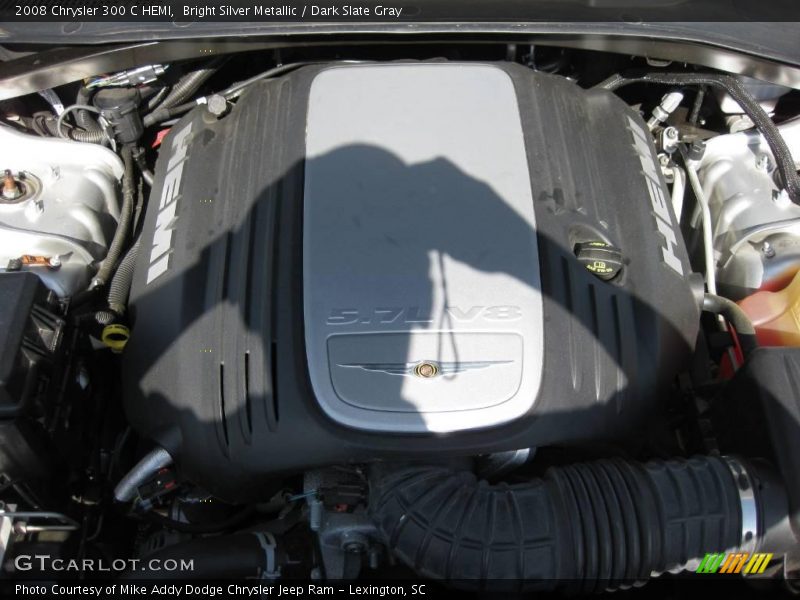Bright Silver Metallic / Dark Slate Gray 2008 Chrysler 300 C HEMI