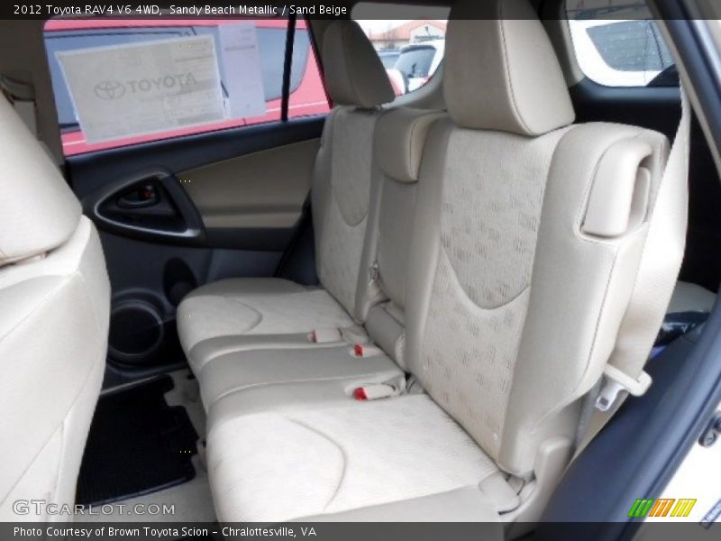 Sandy Beach Metallic / Sand Beige 2012 Toyota RAV4 V6 4WD