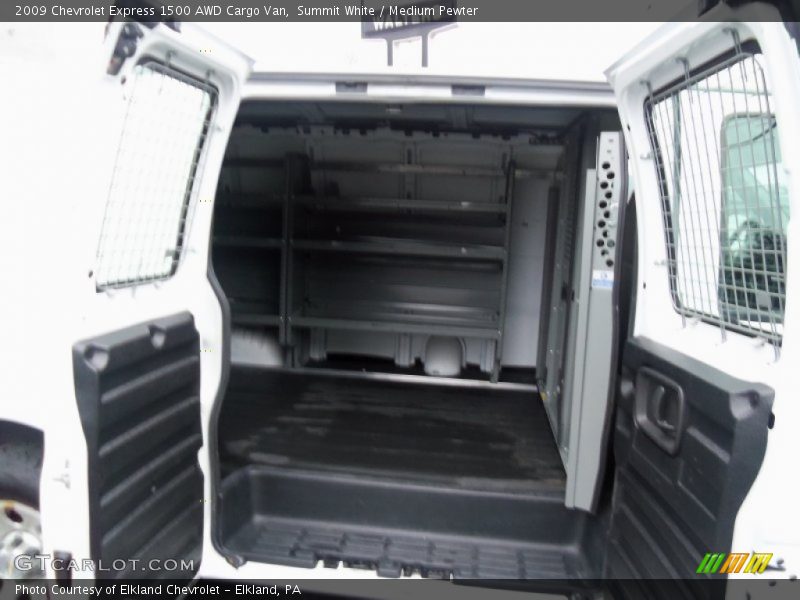 Summit White / Medium Pewter 2009 Chevrolet Express 1500 AWD Cargo Van