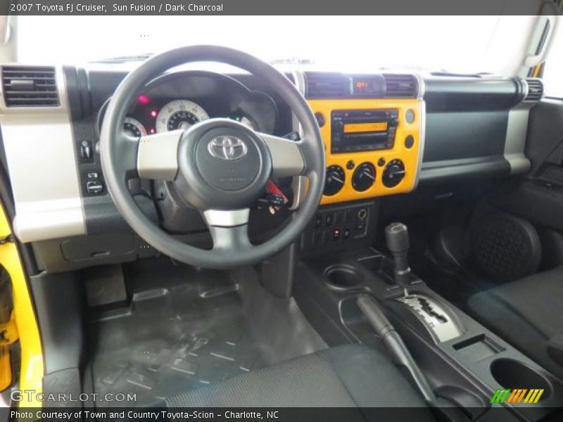  2007 FJ Cruiser  Dark Charcoal Interior