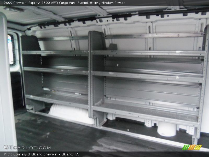 Summit White / Medium Pewter 2009 Chevrolet Express 1500 AWD Cargo Van