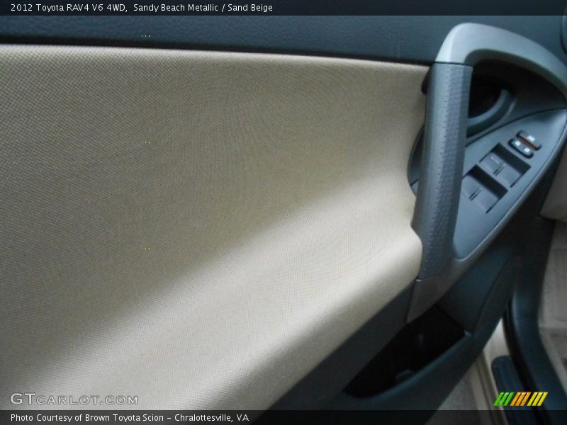 Sandy Beach Metallic / Sand Beige 2012 Toyota RAV4 V6 4WD