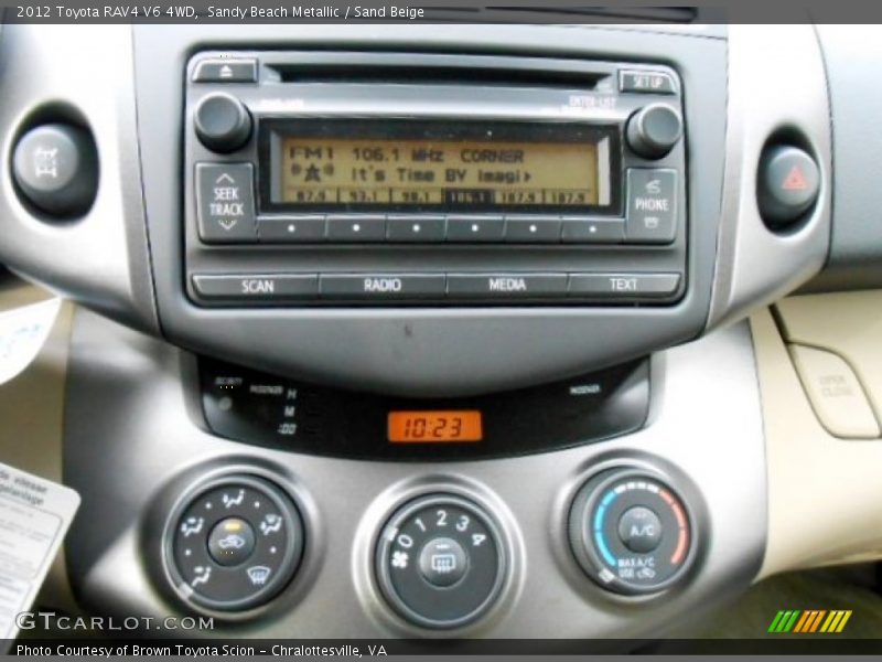Sandy Beach Metallic / Sand Beige 2012 Toyota RAV4 V6 4WD