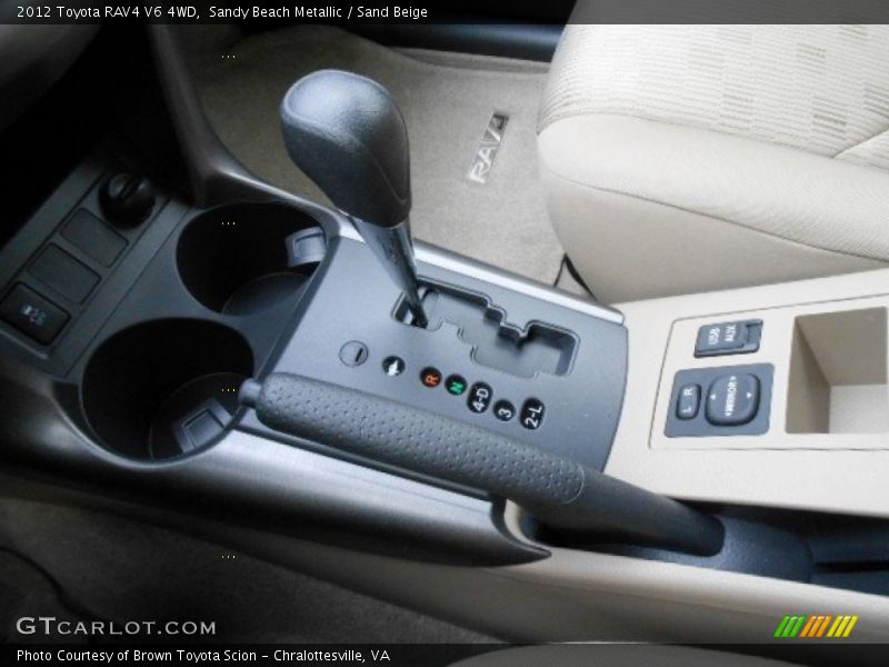 Sandy Beach Metallic / Sand Beige 2012 Toyota RAV4 V6 4WD