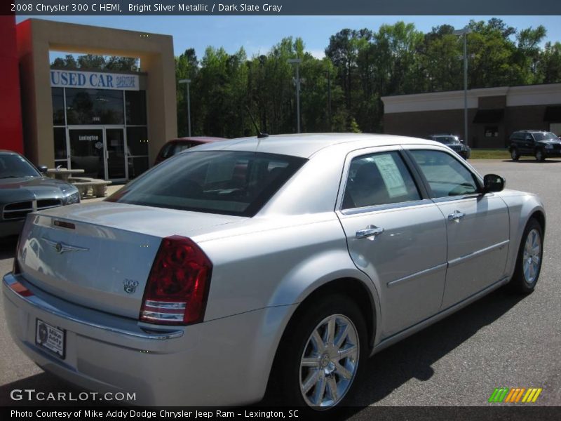 Bright Silver Metallic / Dark Slate Gray 2008 Chrysler 300 C HEMI