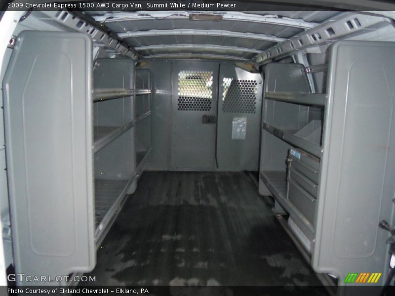 Summit White / Medium Pewter 2009 Chevrolet Express 1500 AWD Cargo Van