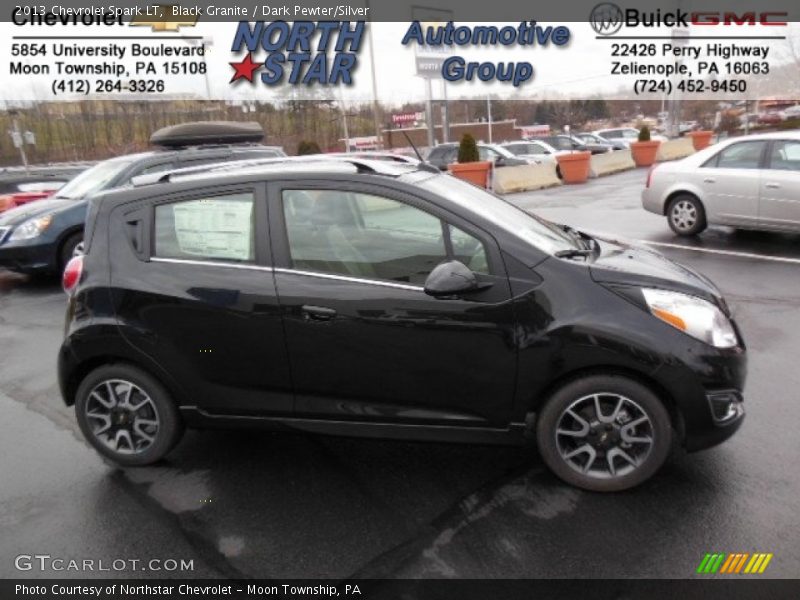 Black Granite / Dark Pewter/Silver 2013 Chevrolet Spark LT