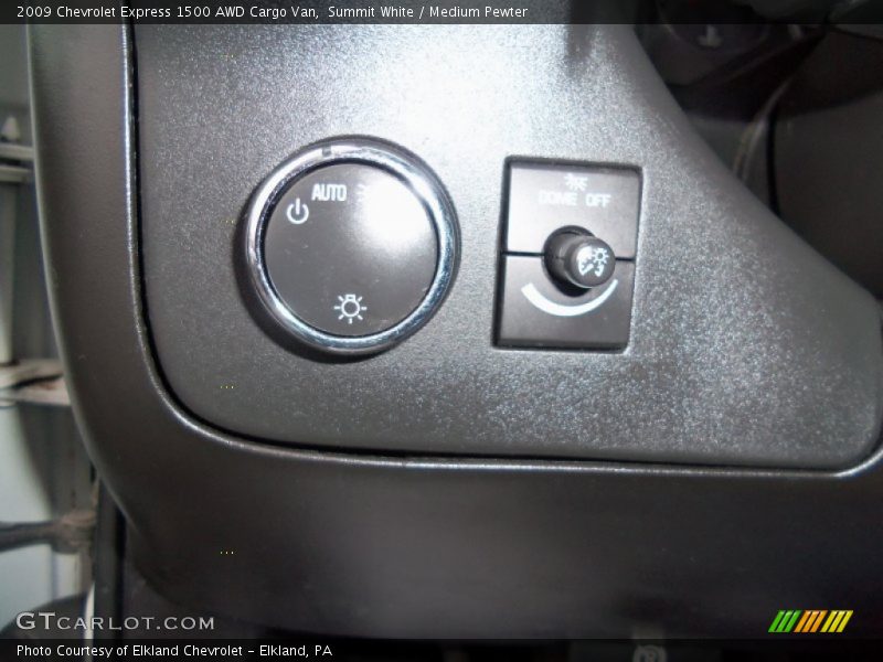 Summit White / Medium Pewter 2009 Chevrolet Express 1500 AWD Cargo Van