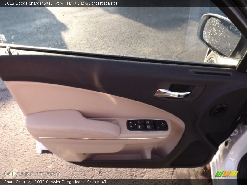 Ivory Pearl / Black/Light Frost Beige 2013 Dodge Charger SXT