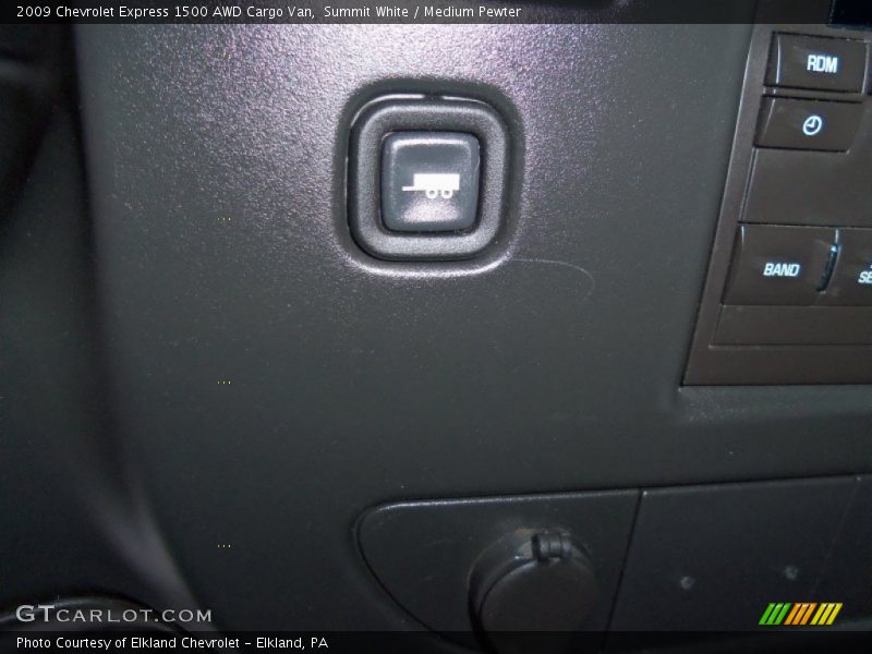 Summit White / Medium Pewter 2009 Chevrolet Express 1500 AWD Cargo Van