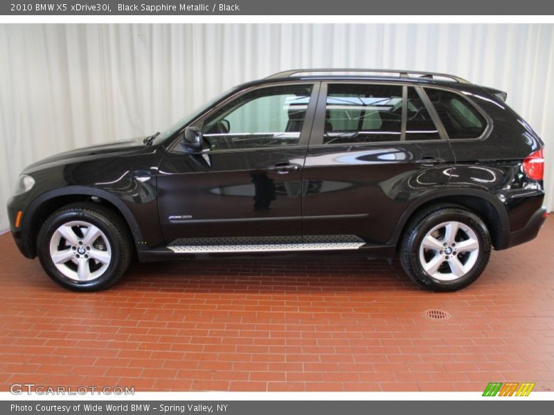 Black Sapphire Metallic / Black 2010 BMW X5 xDrive30i