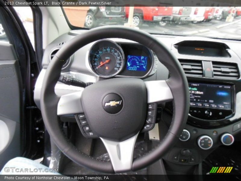 Black Granite / Dark Pewter/Silver 2013 Chevrolet Spark LT
