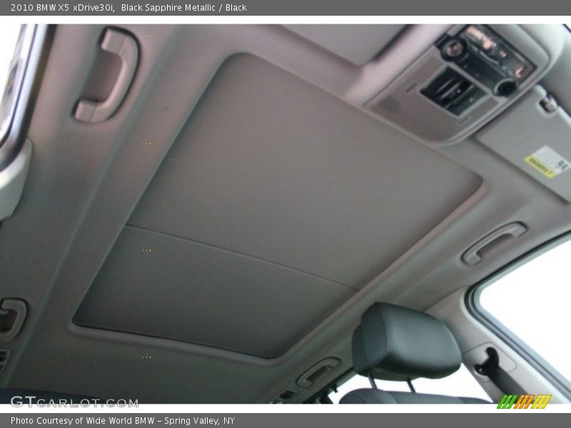Black Sapphire Metallic / Black 2010 BMW X5 xDrive30i
