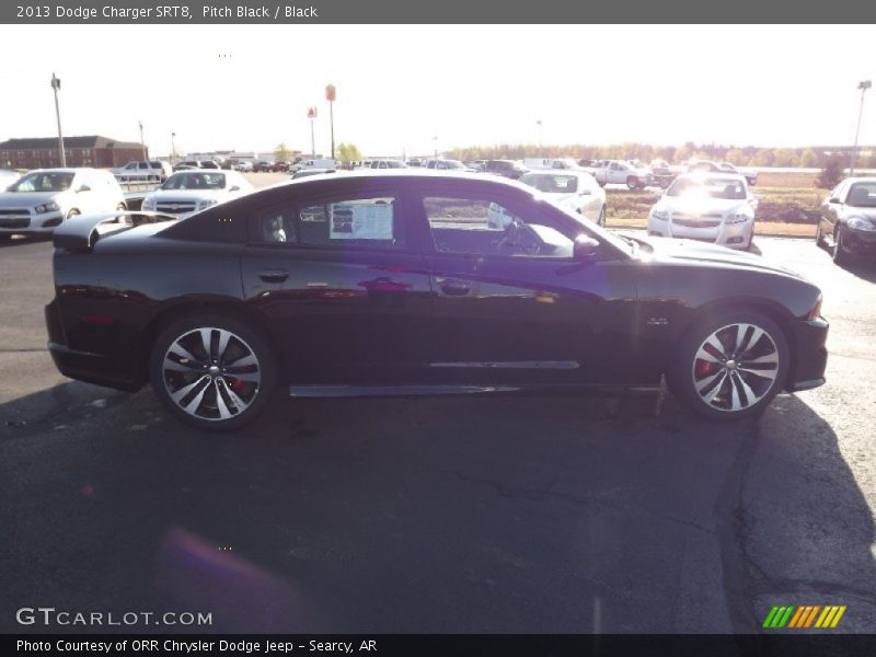 Pitch Black / Black 2013 Dodge Charger SRT8