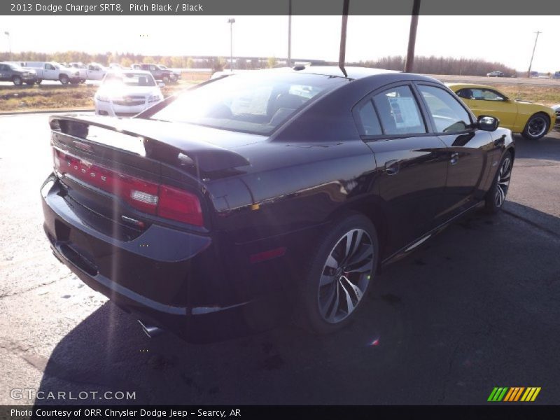 Pitch Black / Black 2013 Dodge Charger SRT8