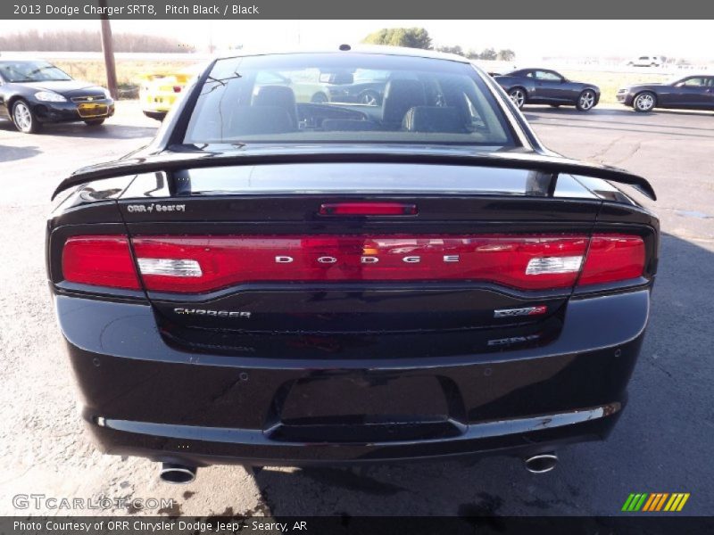 Pitch Black / Black 2013 Dodge Charger SRT8