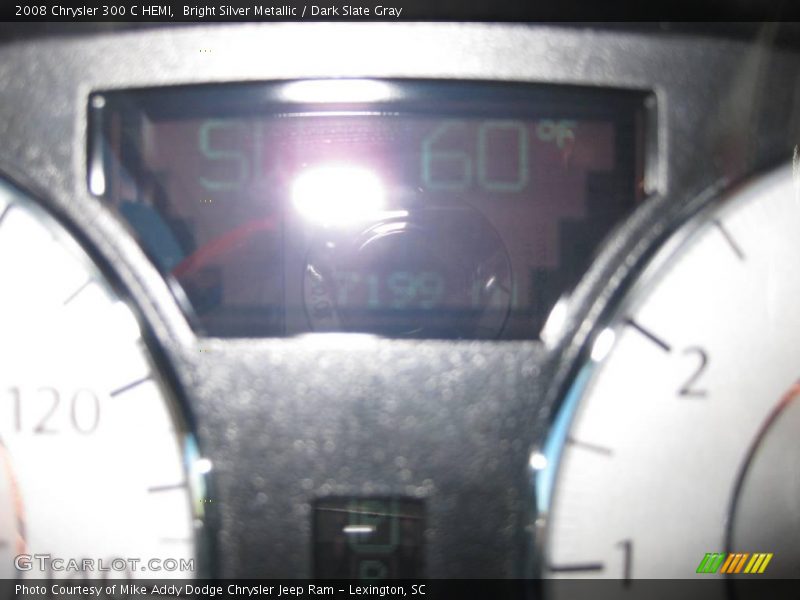 Bright Silver Metallic / Dark Slate Gray 2008 Chrysler 300 C HEMI