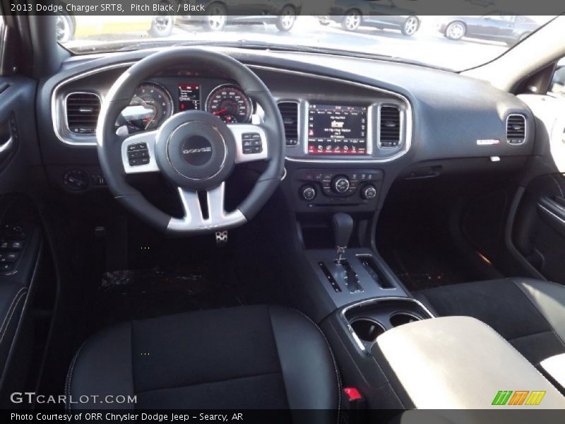 Dashboard of 2013 Charger SRT8