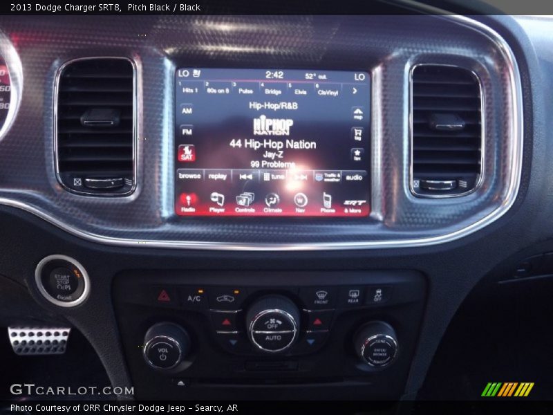 Controls of 2013 Charger SRT8
