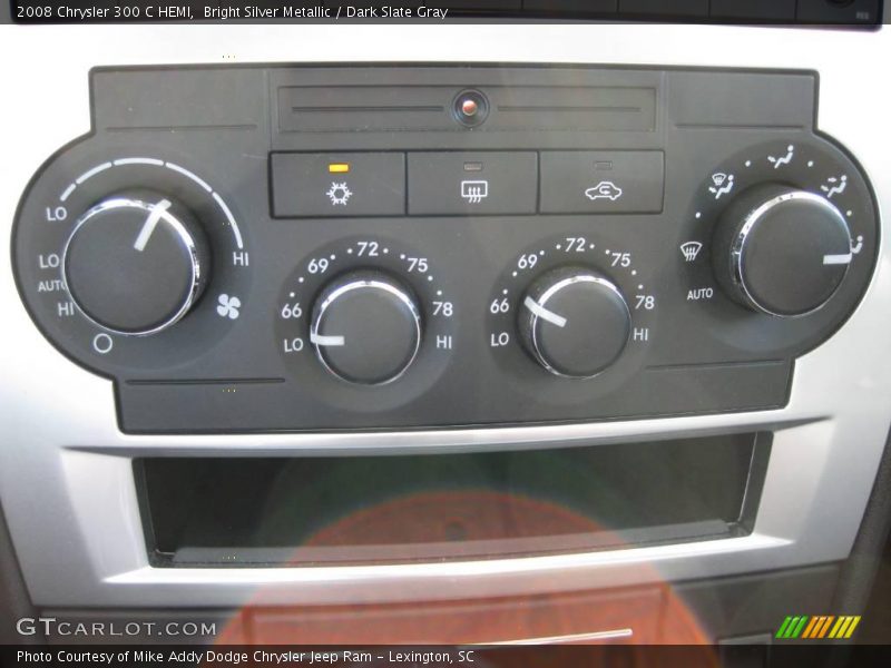Bright Silver Metallic / Dark Slate Gray 2008 Chrysler 300 C HEMI