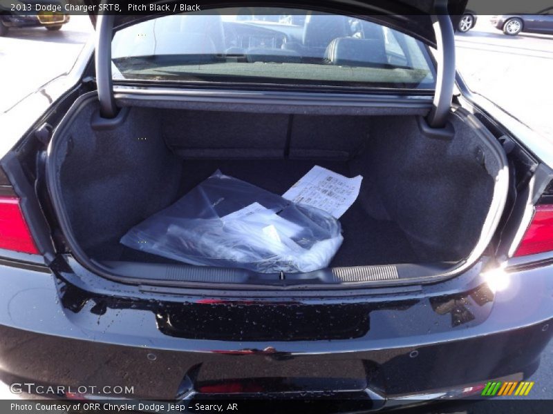 Pitch Black / Black 2013 Dodge Charger SRT8