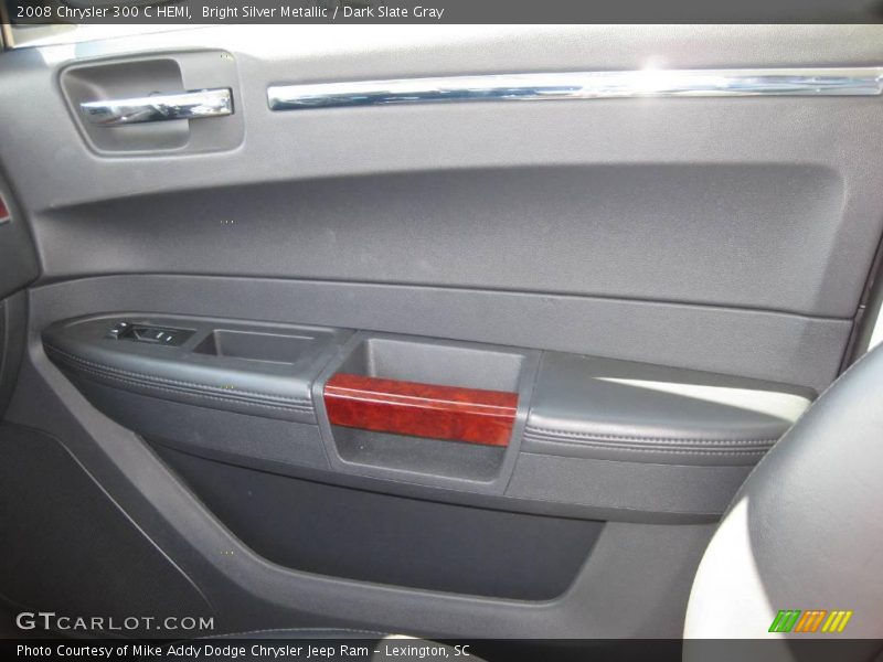 Bright Silver Metallic / Dark Slate Gray 2008 Chrysler 300 C HEMI