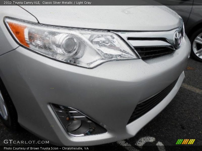 Classic Silver Metallic / Light Gray 2012 Toyota Camry XLE