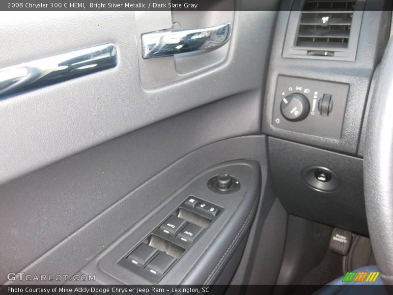 Bright Silver Metallic / Dark Slate Gray 2008 Chrysler 300 C HEMI