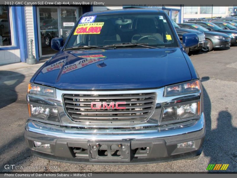 Navy Blue / Ebony 2012 GMC Canyon SLE Crew Cab 4x4
