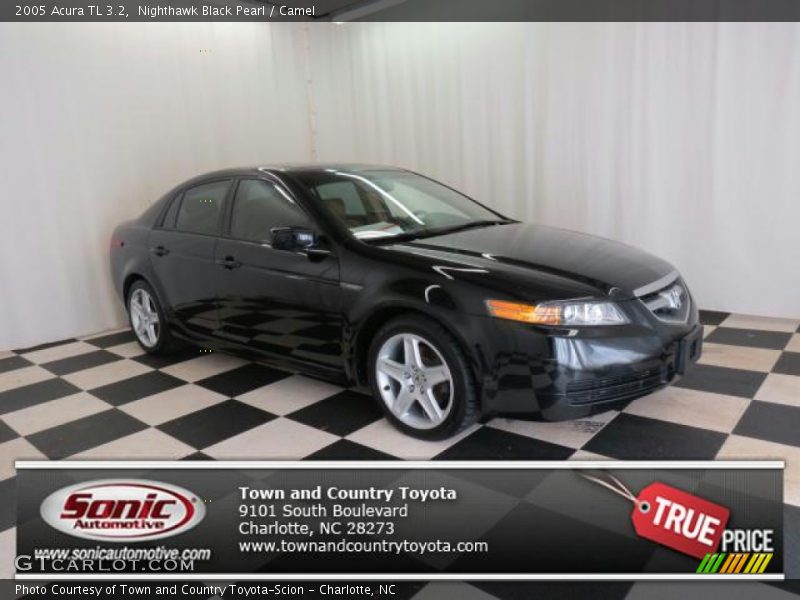 Nighthawk Black Pearl / Camel 2005 Acura TL 3.2