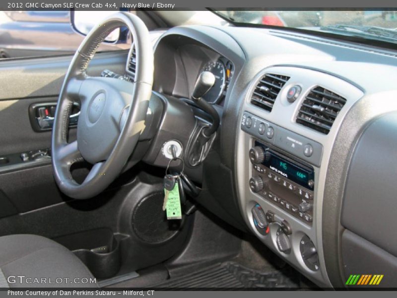 Navy Blue / Ebony 2012 GMC Canyon SLE Crew Cab 4x4