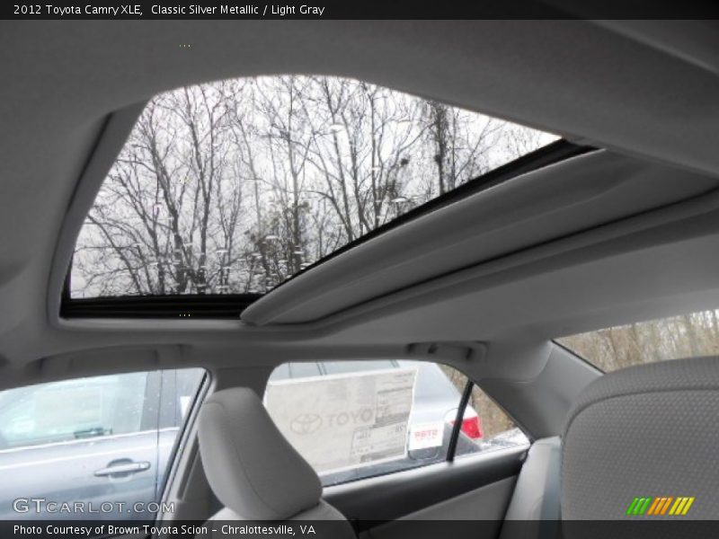 Classic Silver Metallic / Light Gray 2012 Toyota Camry XLE