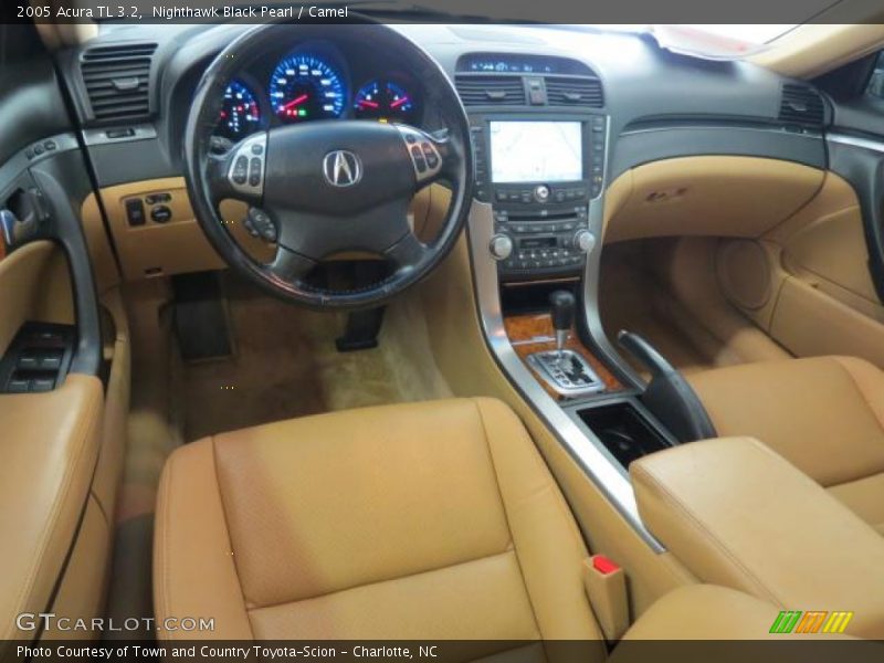 Nighthawk Black Pearl / Camel 2005 Acura TL 3.2