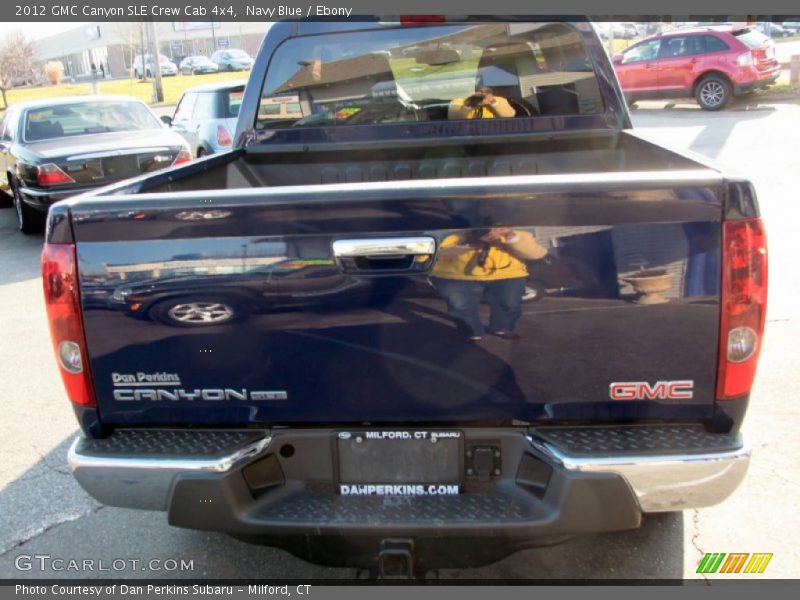 Navy Blue / Ebony 2012 GMC Canyon SLE Crew Cab 4x4
