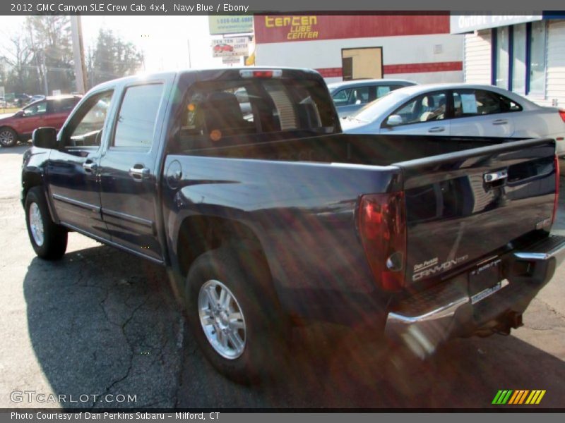 Navy Blue / Ebony 2012 GMC Canyon SLE Crew Cab 4x4