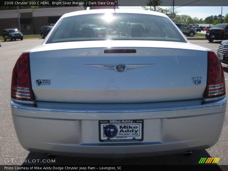 Bright Silver Metallic / Dark Slate Gray 2008 Chrysler 300 C HEMI