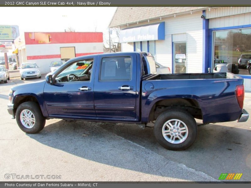 Navy Blue / Ebony 2012 GMC Canyon SLE Crew Cab 4x4