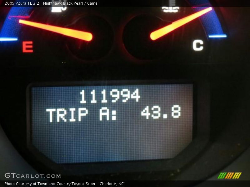 Nighthawk Black Pearl / Camel 2005 Acura TL 3.2