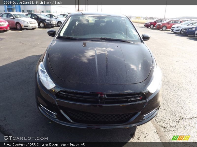 Pitch Black / Black 2013 Dodge Dart SE