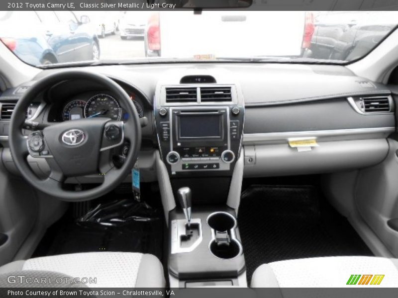 Classic Silver Metallic / Light Gray 2012 Toyota Camry LE