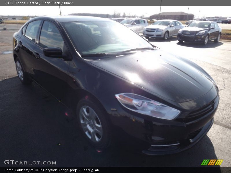 Pitch Black / Black 2013 Dodge Dart SE