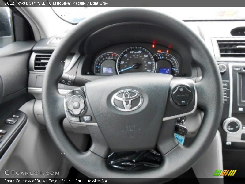 Classic Silver Metallic / Light Gray 2012 Toyota Camry LE