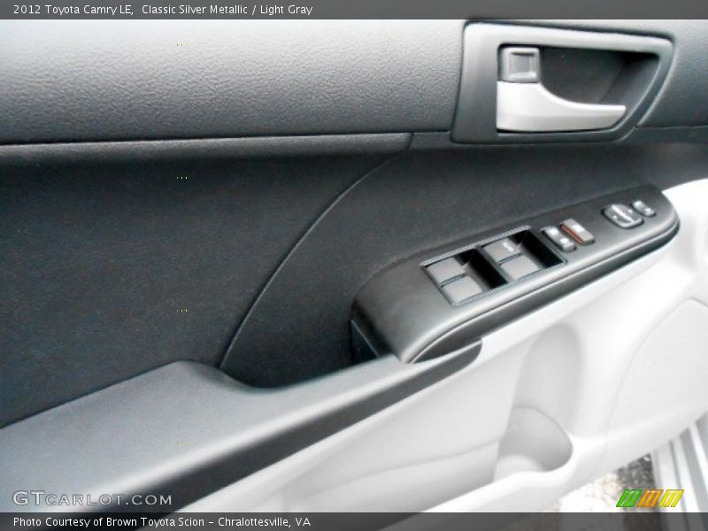 Classic Silver Metallic / Light Gray 2012 Toyota Camry LE