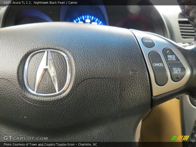 Nighthawk Black Pearl / Camel 2005 Acura TL 3.2