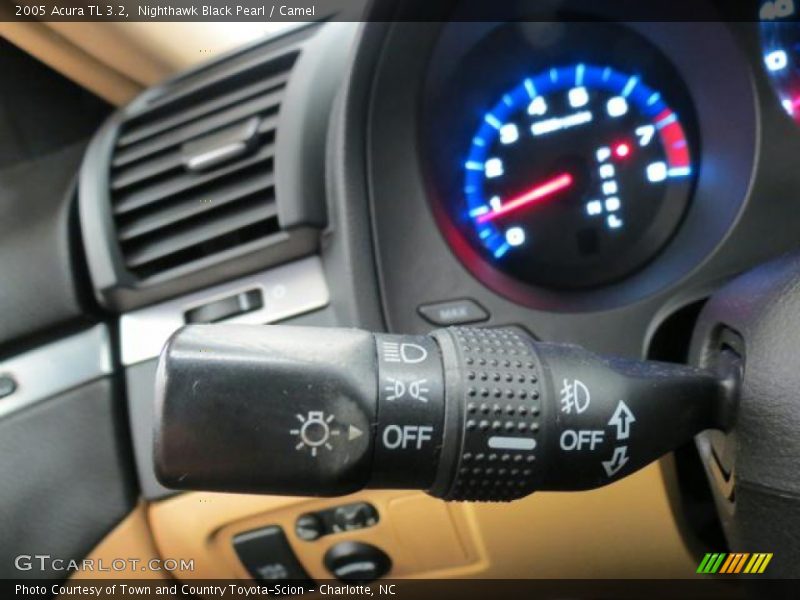 Nighthawk Black Pearl / Camel 2005 Acura TL 3.2