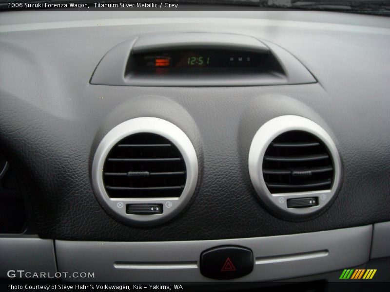 Titanuim Silver Metallic / Grey 2006 Suzuki Forenza Wagon