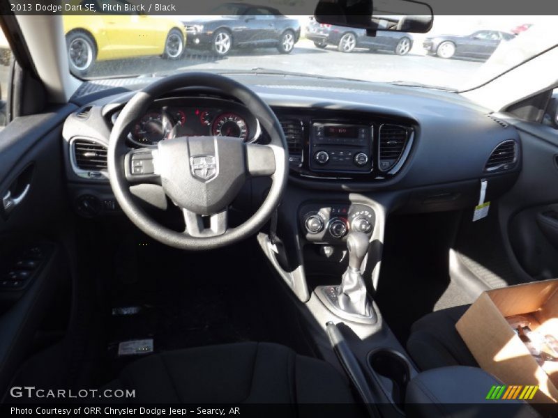 Pitch Black / Black 2013 Dodge Dart SE